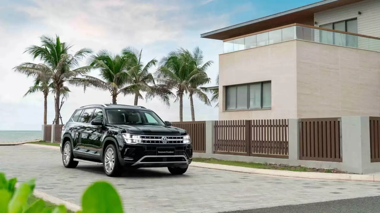 VW Teramont President Vip – Màu Đen