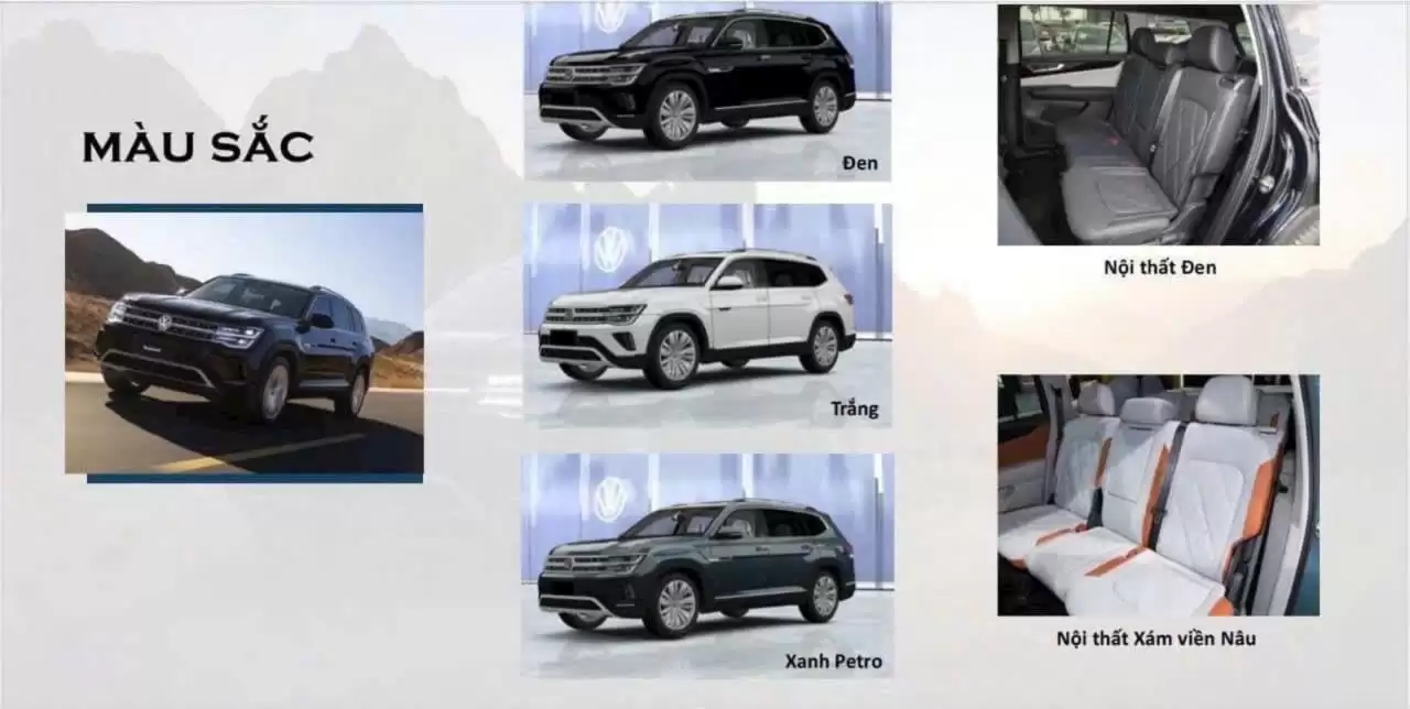 VW Teramont President Vip &#8211; Màu Xanh